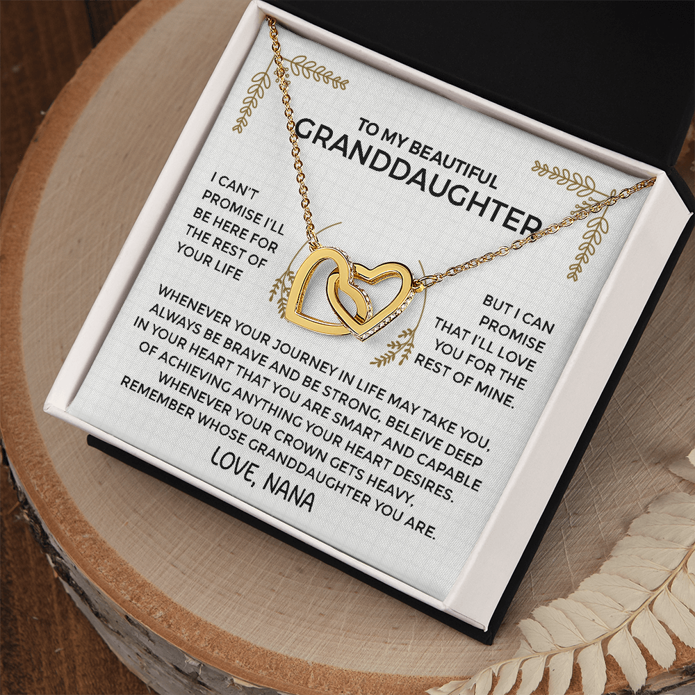 Gift From Grandma To Granddaughter - Unbreakable Bond - Love Knot Necklace