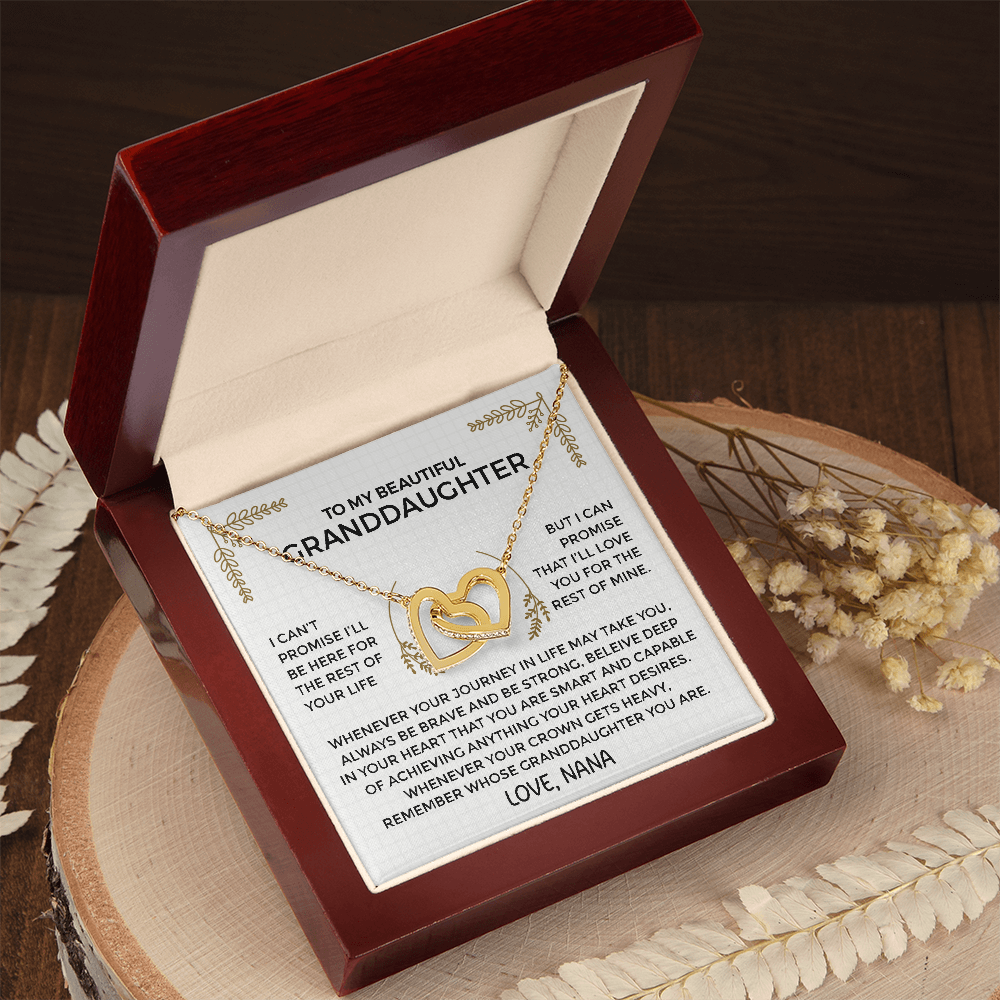 Gift From Grandma To Granddaughter - Unbreakable Bond - Love Knot Necklace