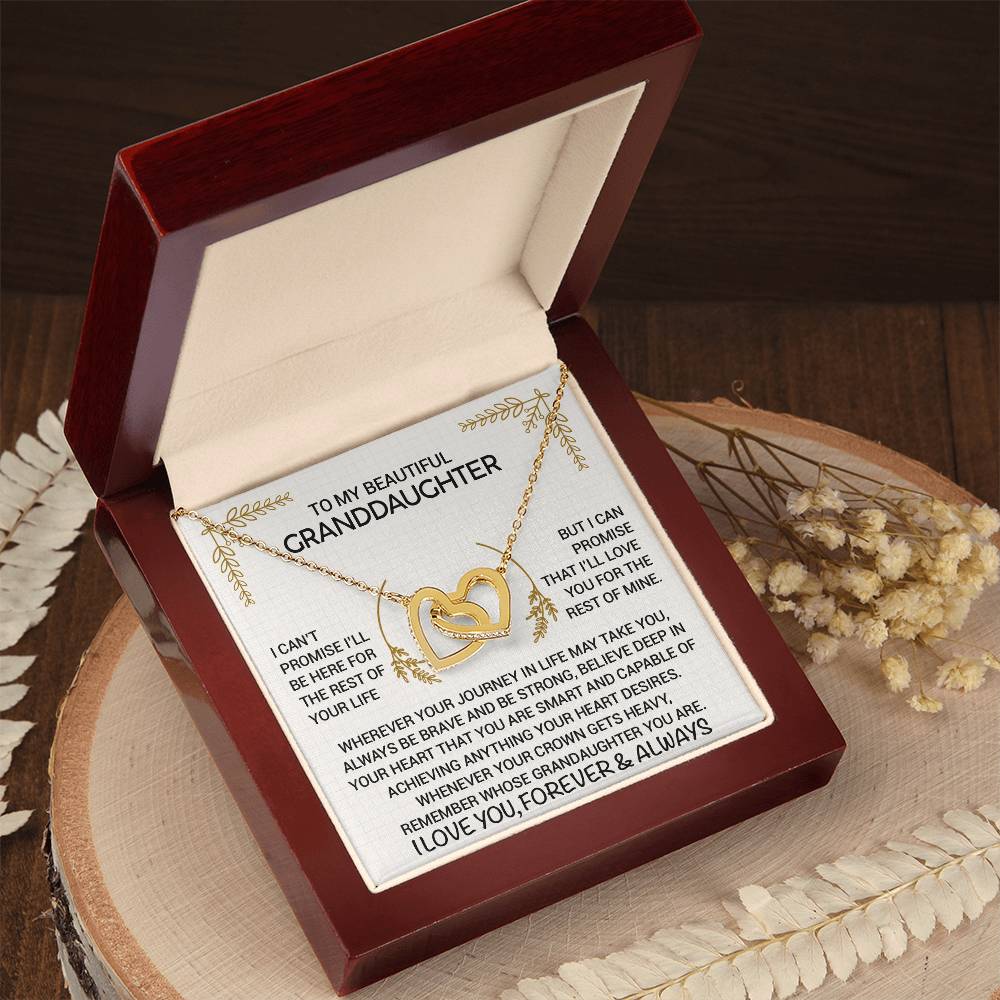 Gift for Granddaughter - Unbreakable Bond - Love Knot Necklace