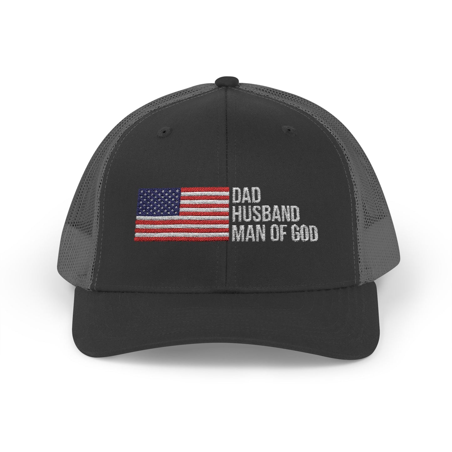 Dad, Husband Man of God Snapback Patriotic Hats