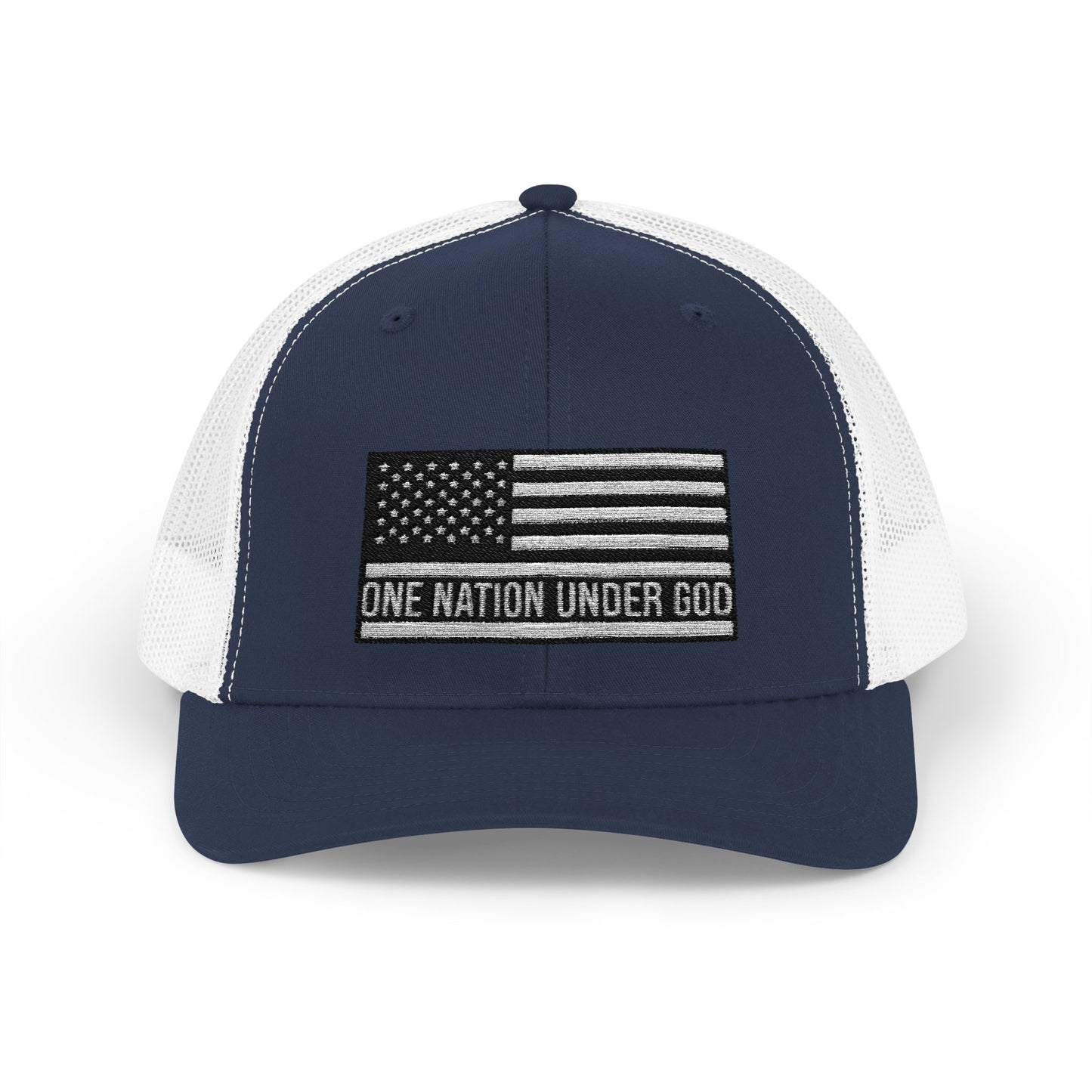 Rhinestone Cross Trucker Cap