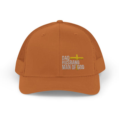 Rhinestone Cross Trucker Cap