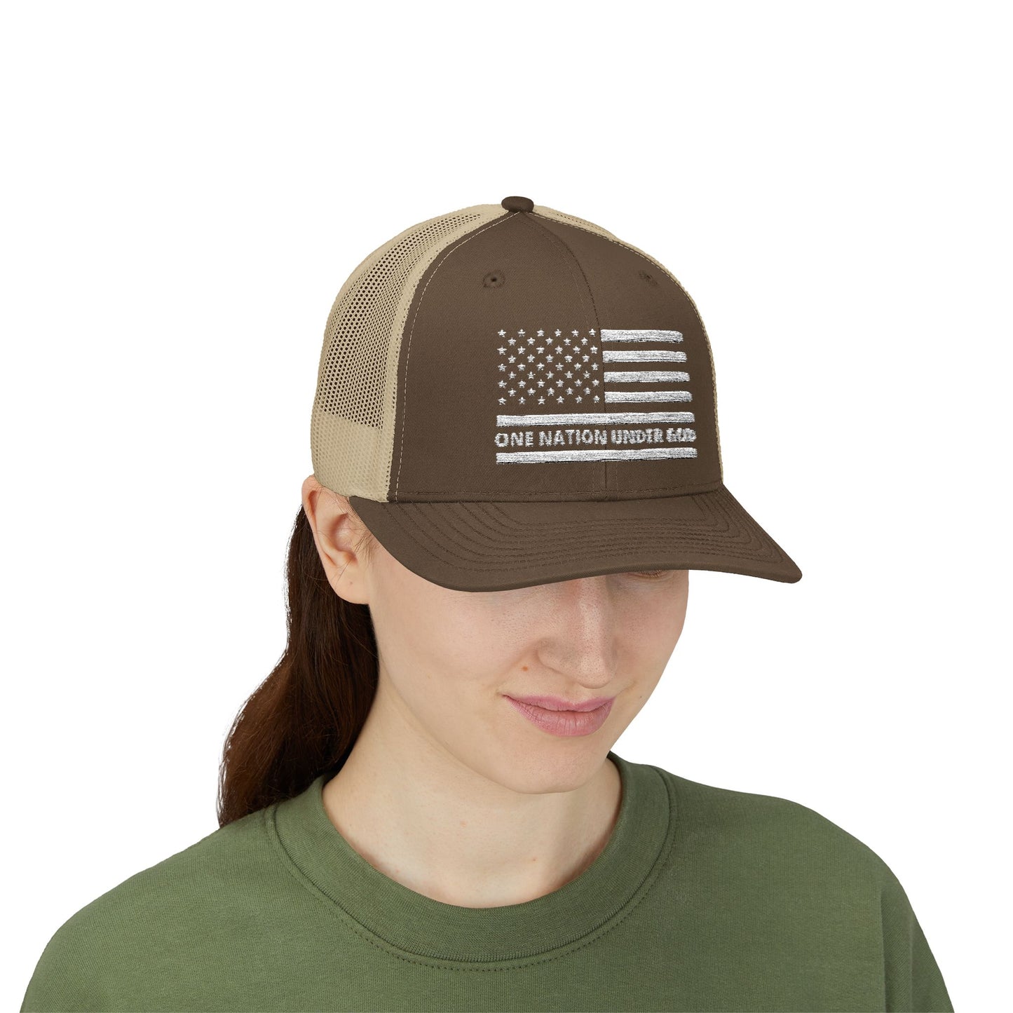 One Nation Under God Snapback Trucker Hats
