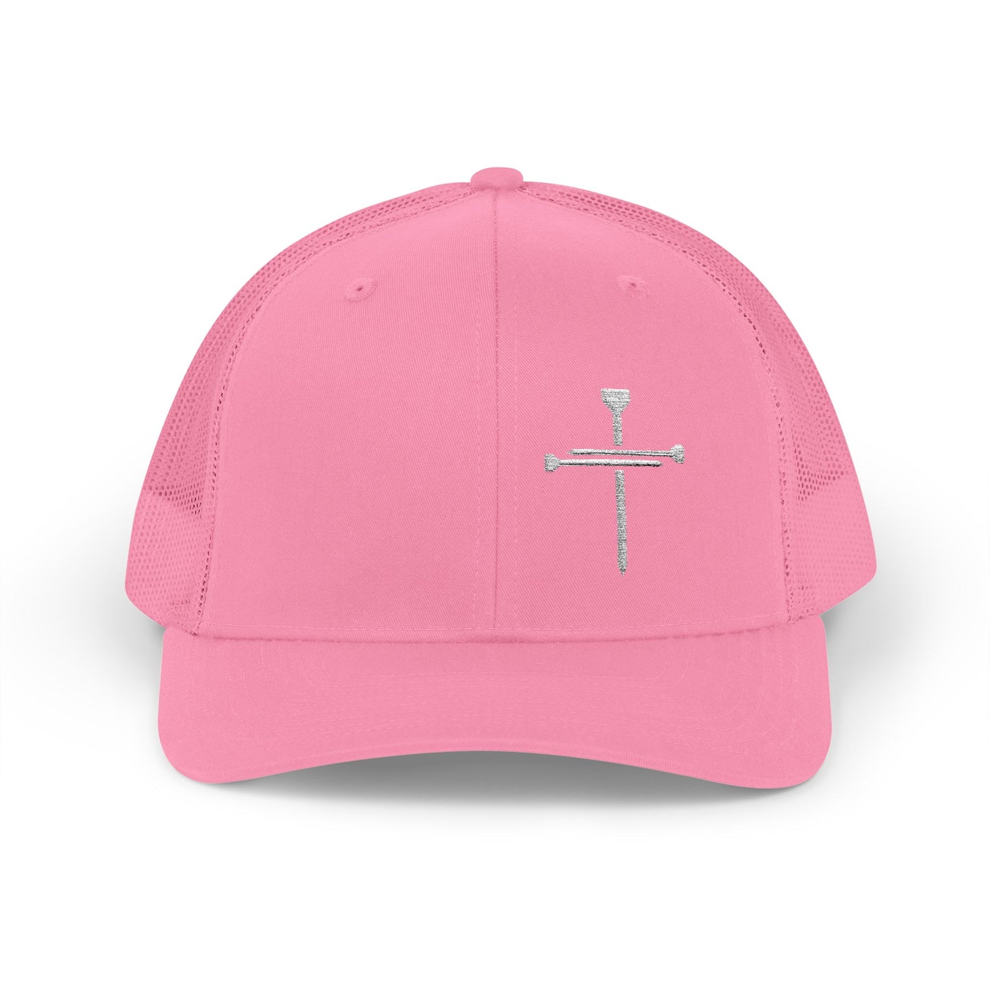 Rhinestone Cross Trucker Cap