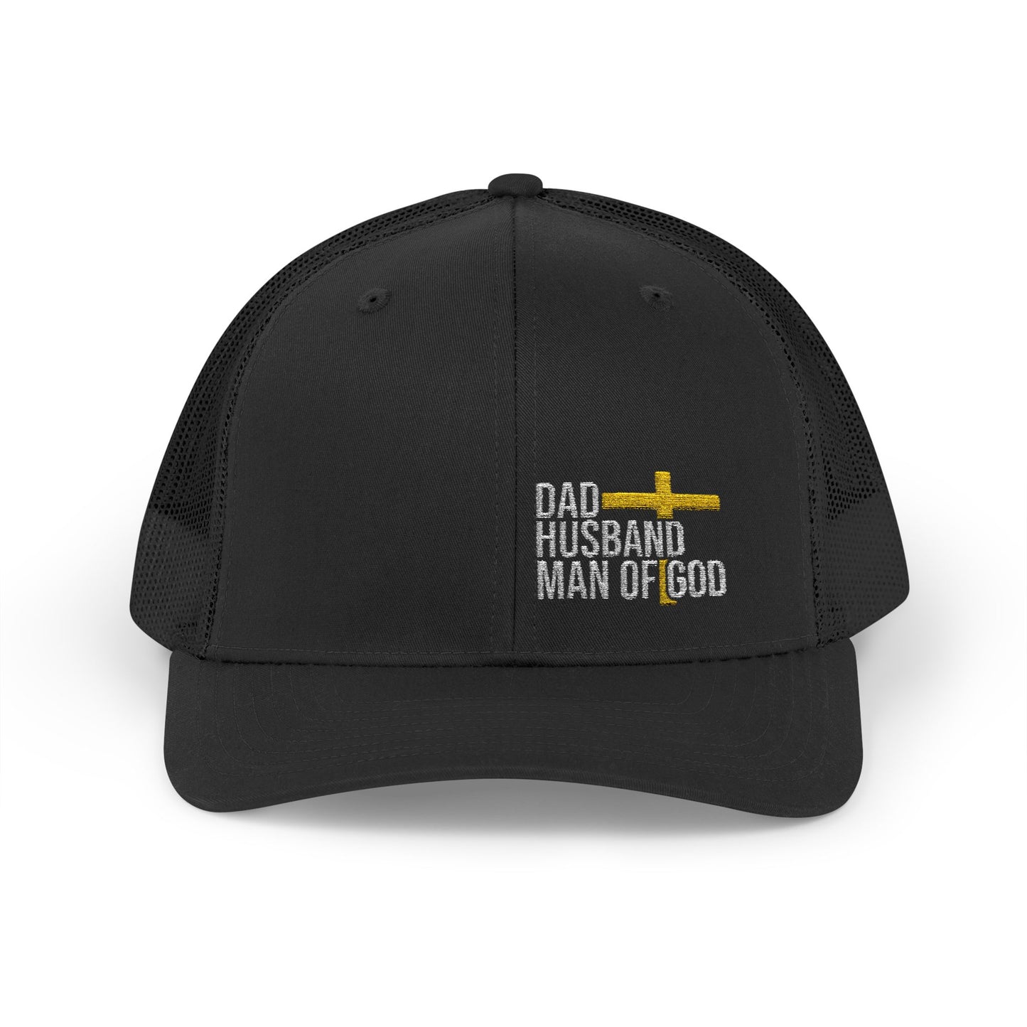 Rhinestone Cross Trucker Cap