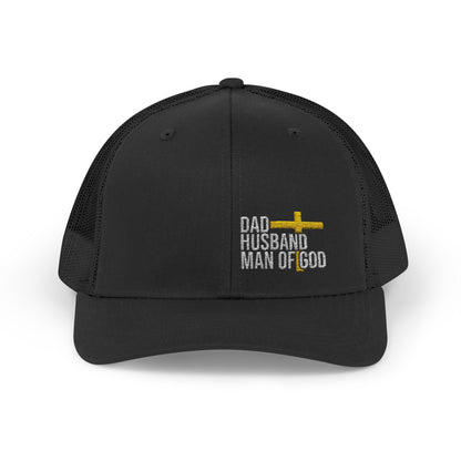 Rhinestone Cross Trucker Cap