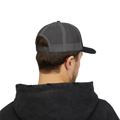 Rhinestone Cross Trucker Cap