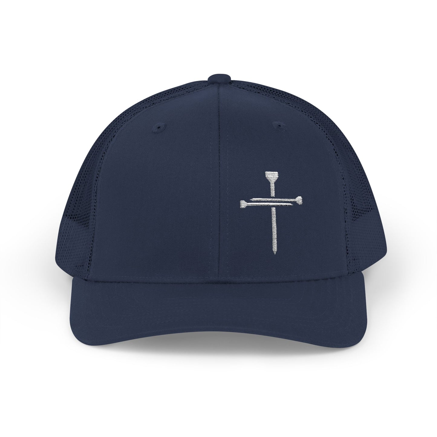 Rhinestone Cross Trucker Cap