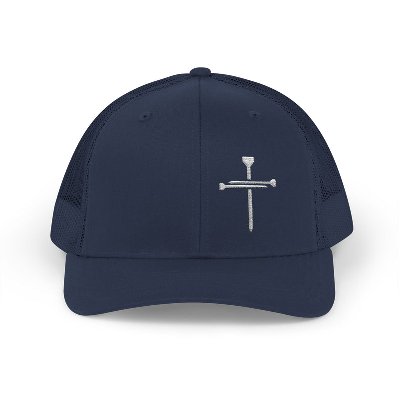 Rhinestone Cross Trucker Cap