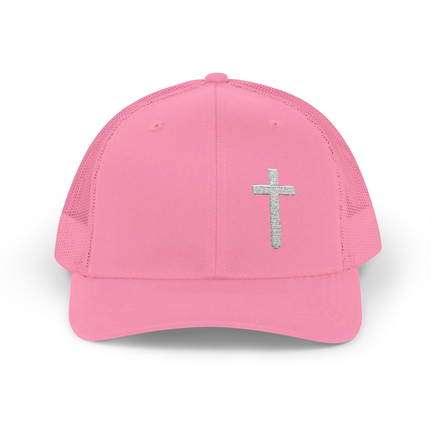 Rhinestone Cross Trucker Cap