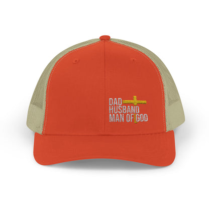 Rhinestone Cross Trucker Cap