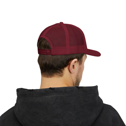 Rhinestone Cross Trucker Cap
