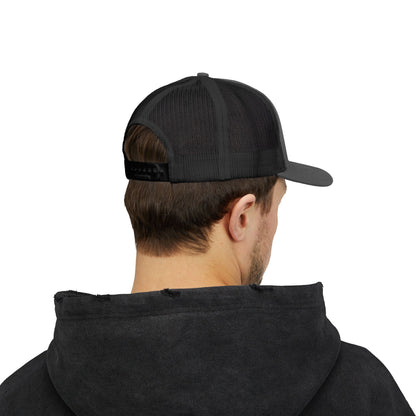 Rhinestone Cross Trucker Cap