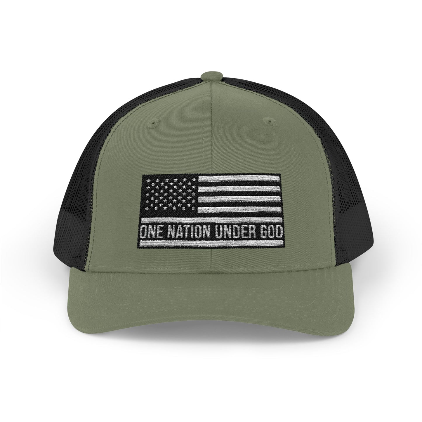 Rhinestone Cross Trucker Cap
