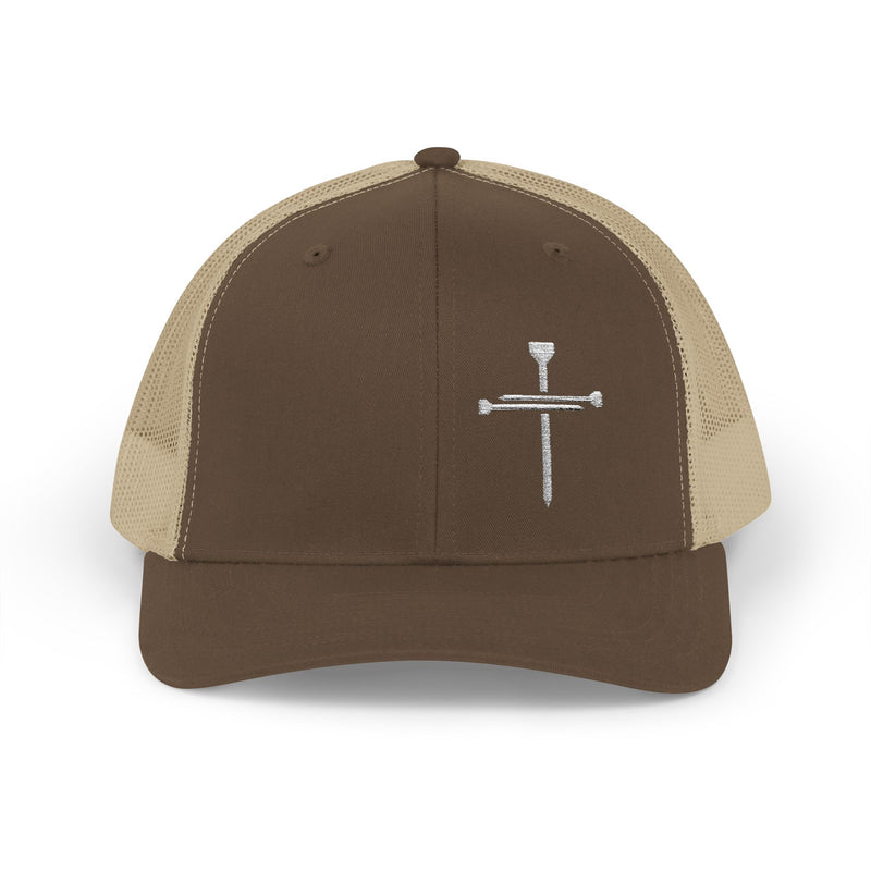 Rhinestone Cross Trucker Cap