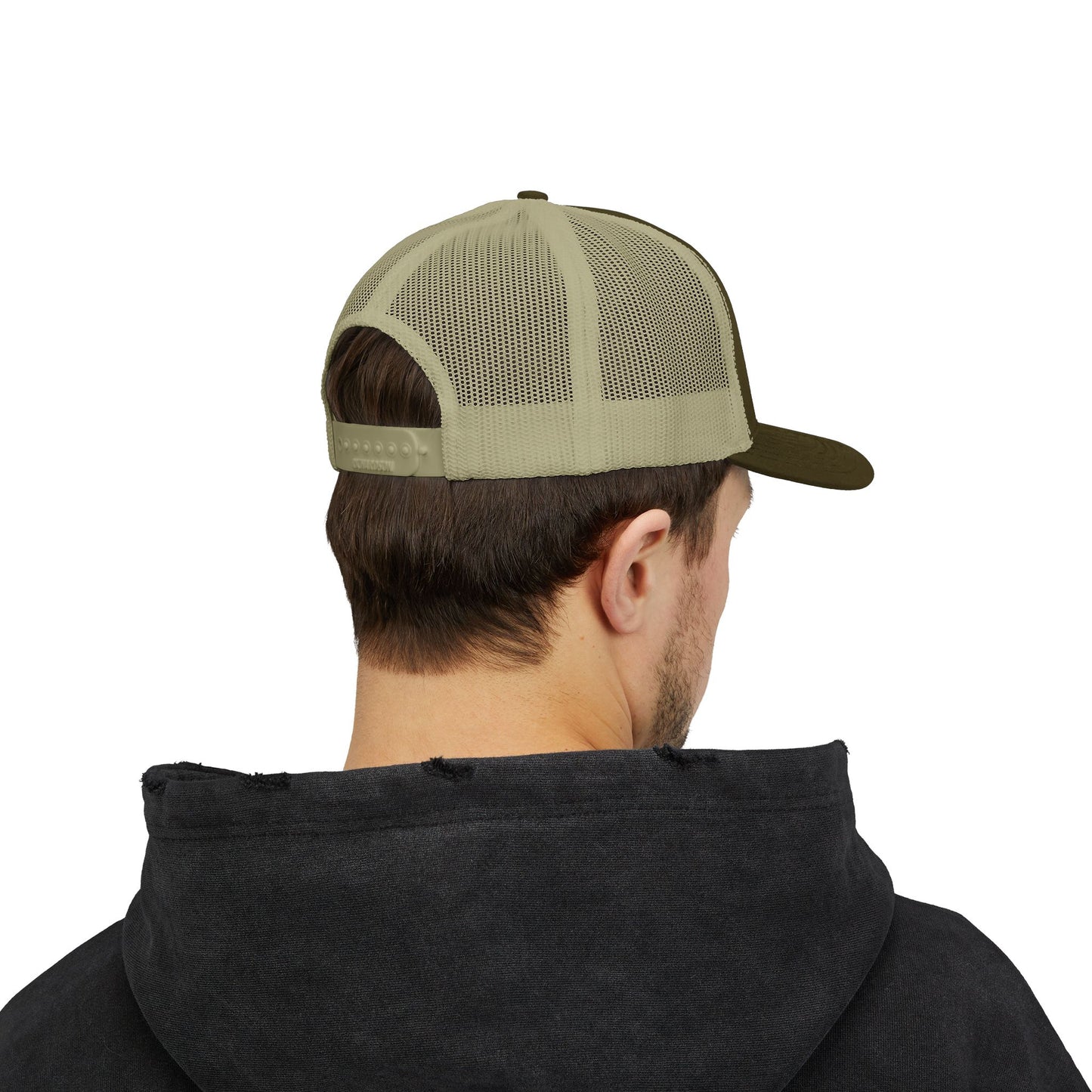 Rhinestone Cross Trucker Cap