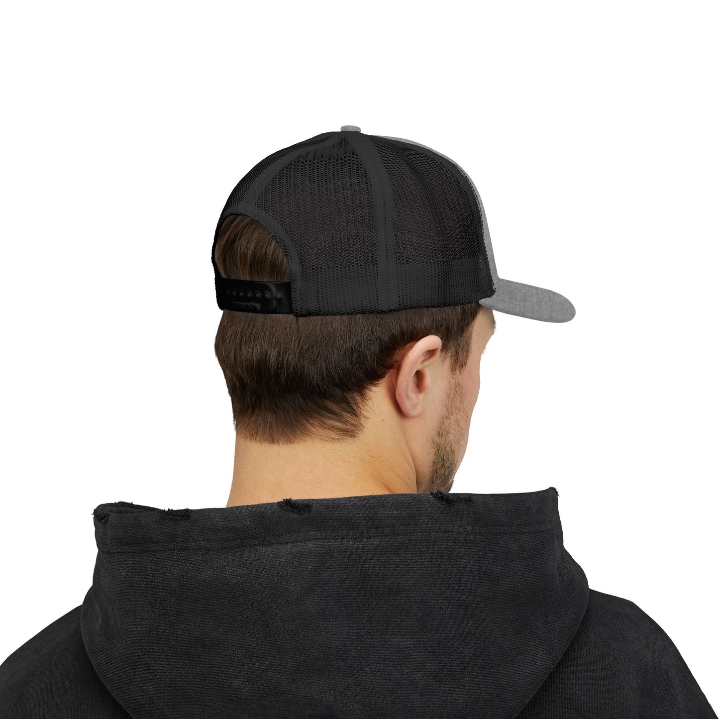 Rhinestone Cross Trucker Cap