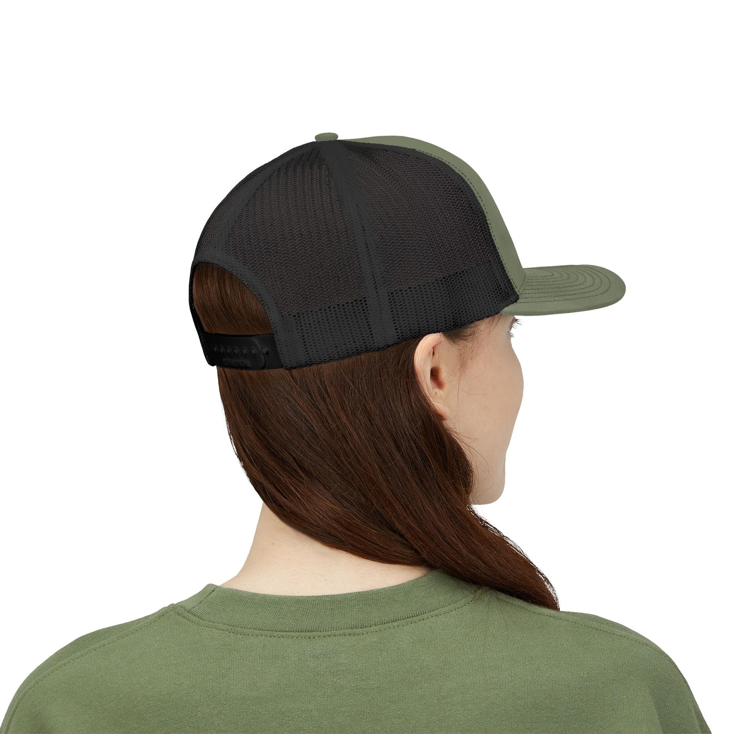 Rhinestone Cross Trucker Cap
