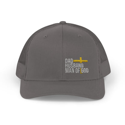 Rhinestone Cross Trucker Cap