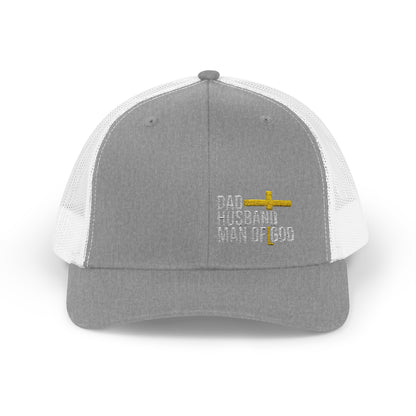 Rhinestone Cross Trucker Cap