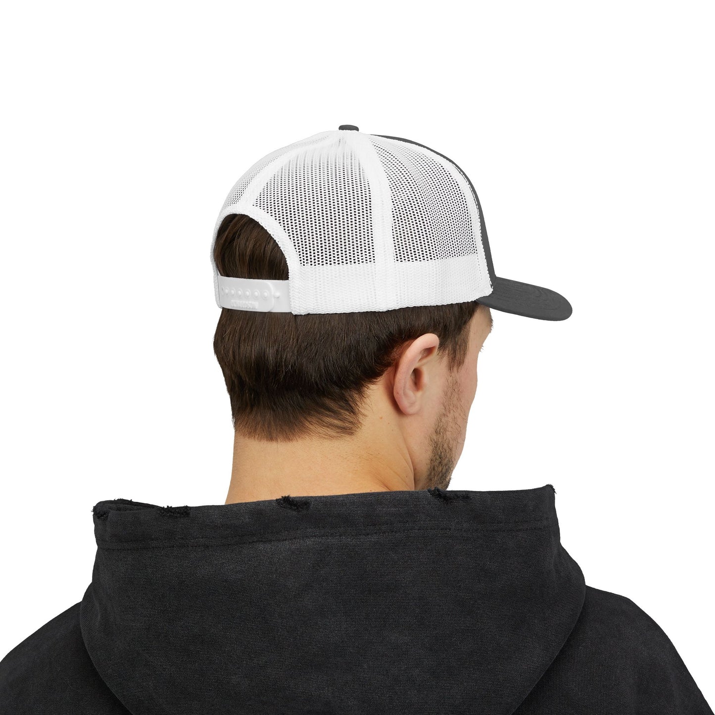 Rhinestone Cross Trucker Cap