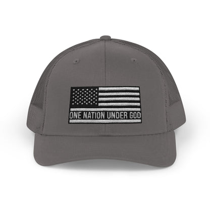 Rhinestone Cross Trucker Cap
