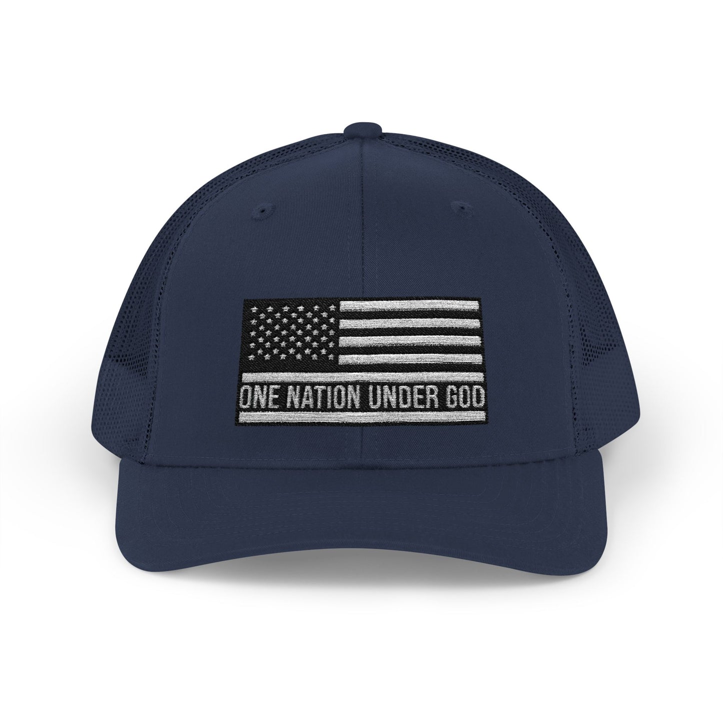 Rhinestone Cross Trucker Cap