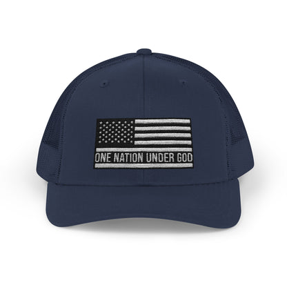 Rhinestone Cross Trucker Cap