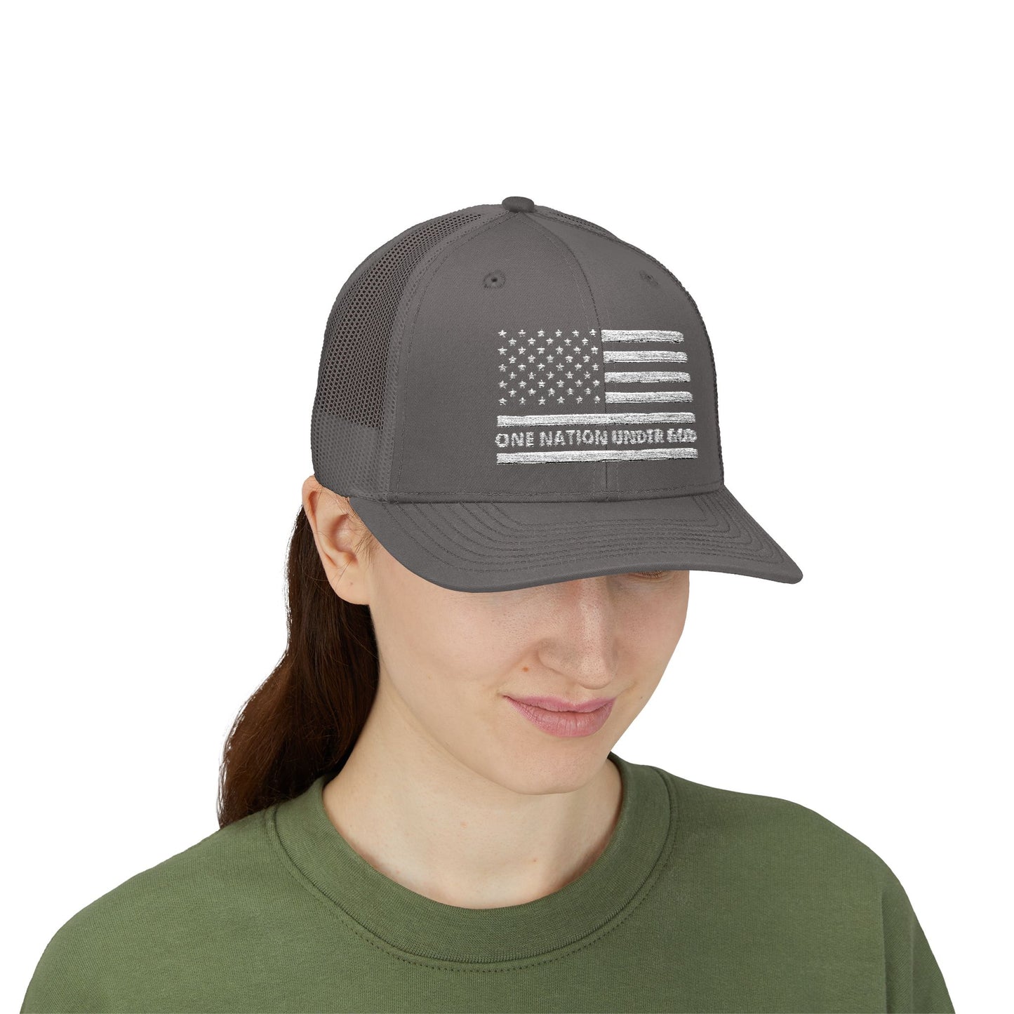 One Nation Under God Snapback Trucker Hats