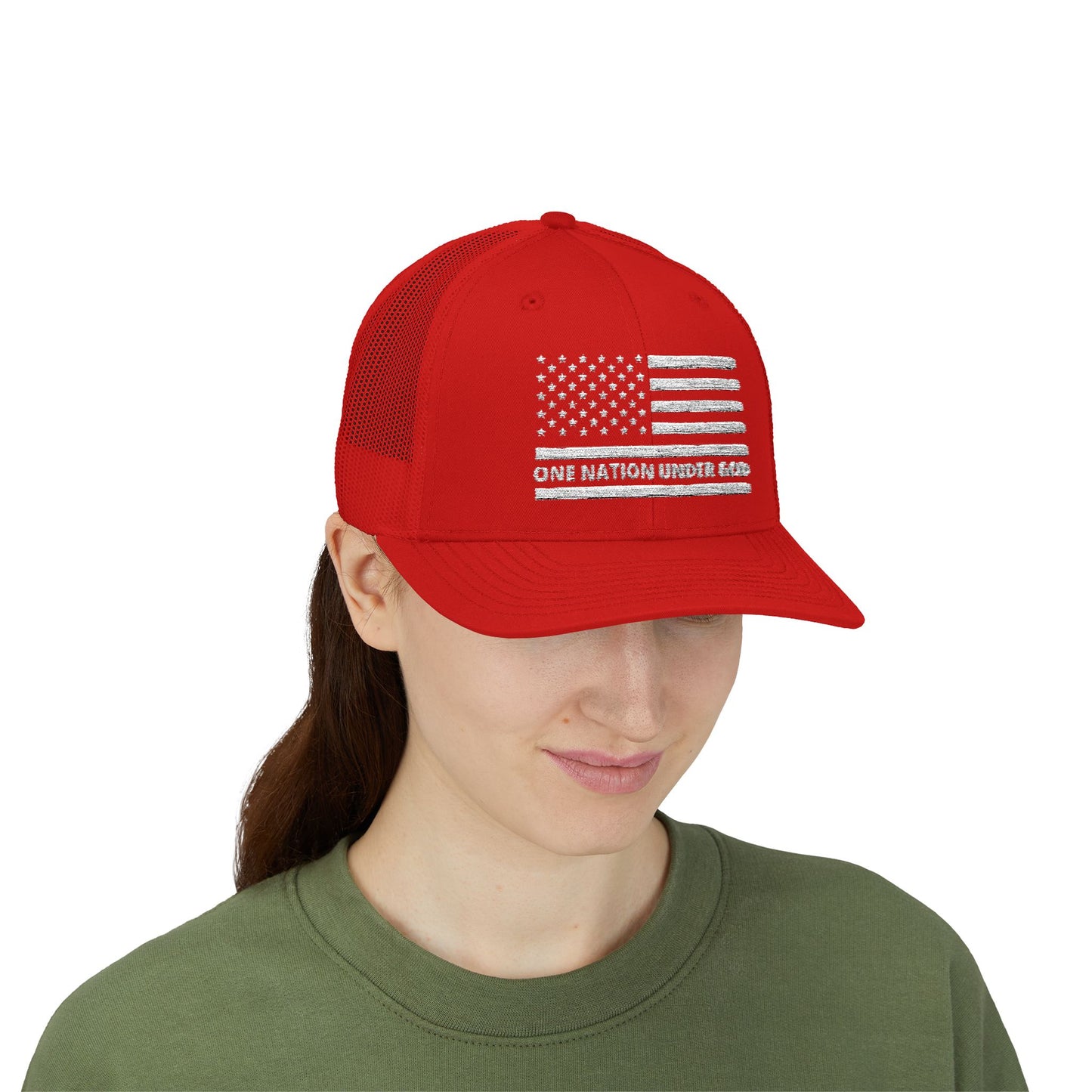One Nation Under God Snapback Trucker Hats