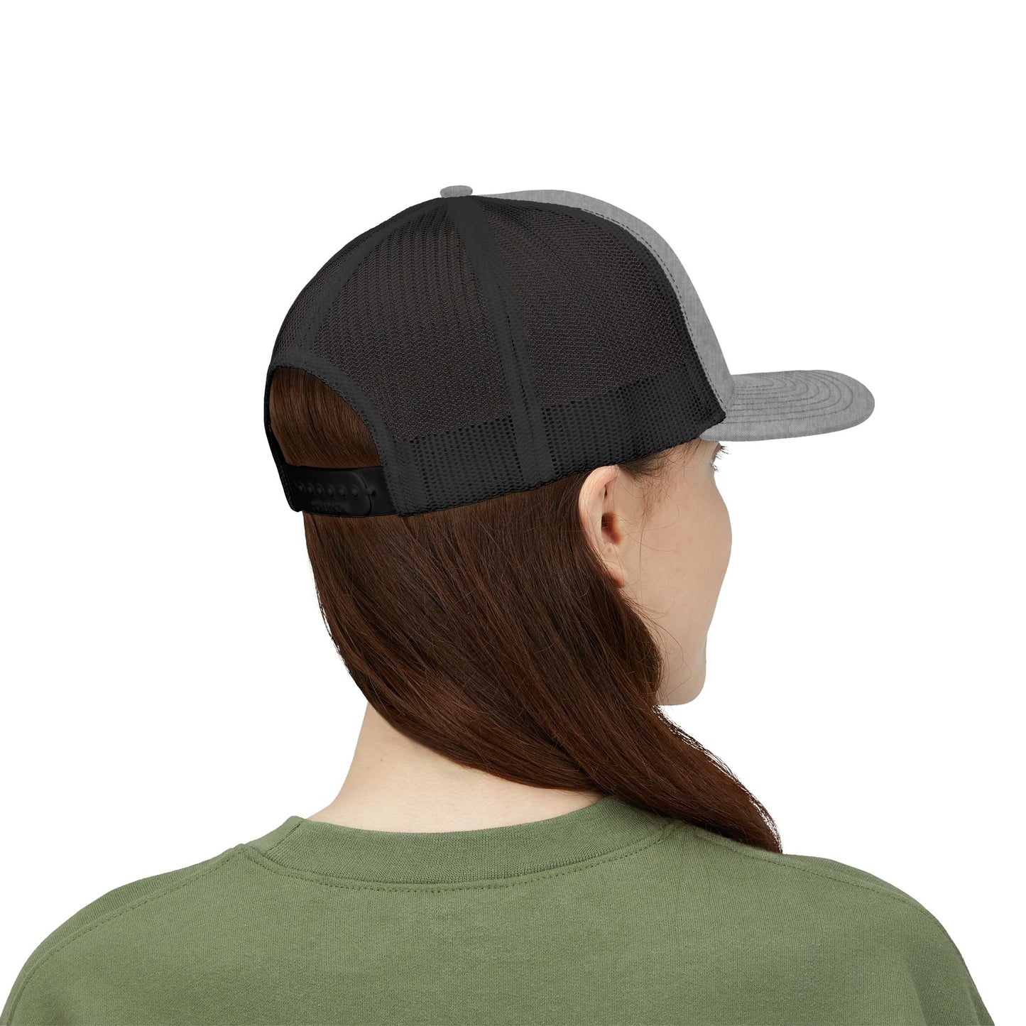 Rhinestone Cross Trucker Cap