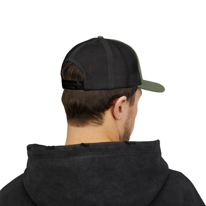 Rhinestone Cross Trucker Cap