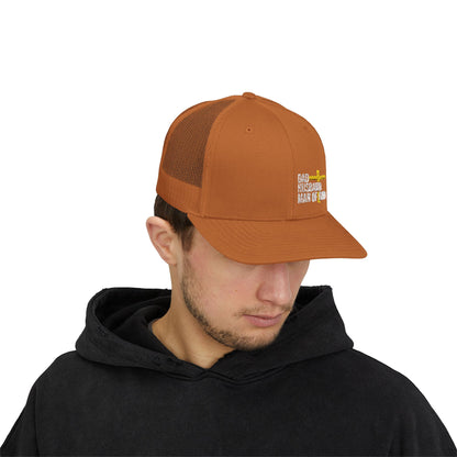 Rhinestone Cross Trucker Cap