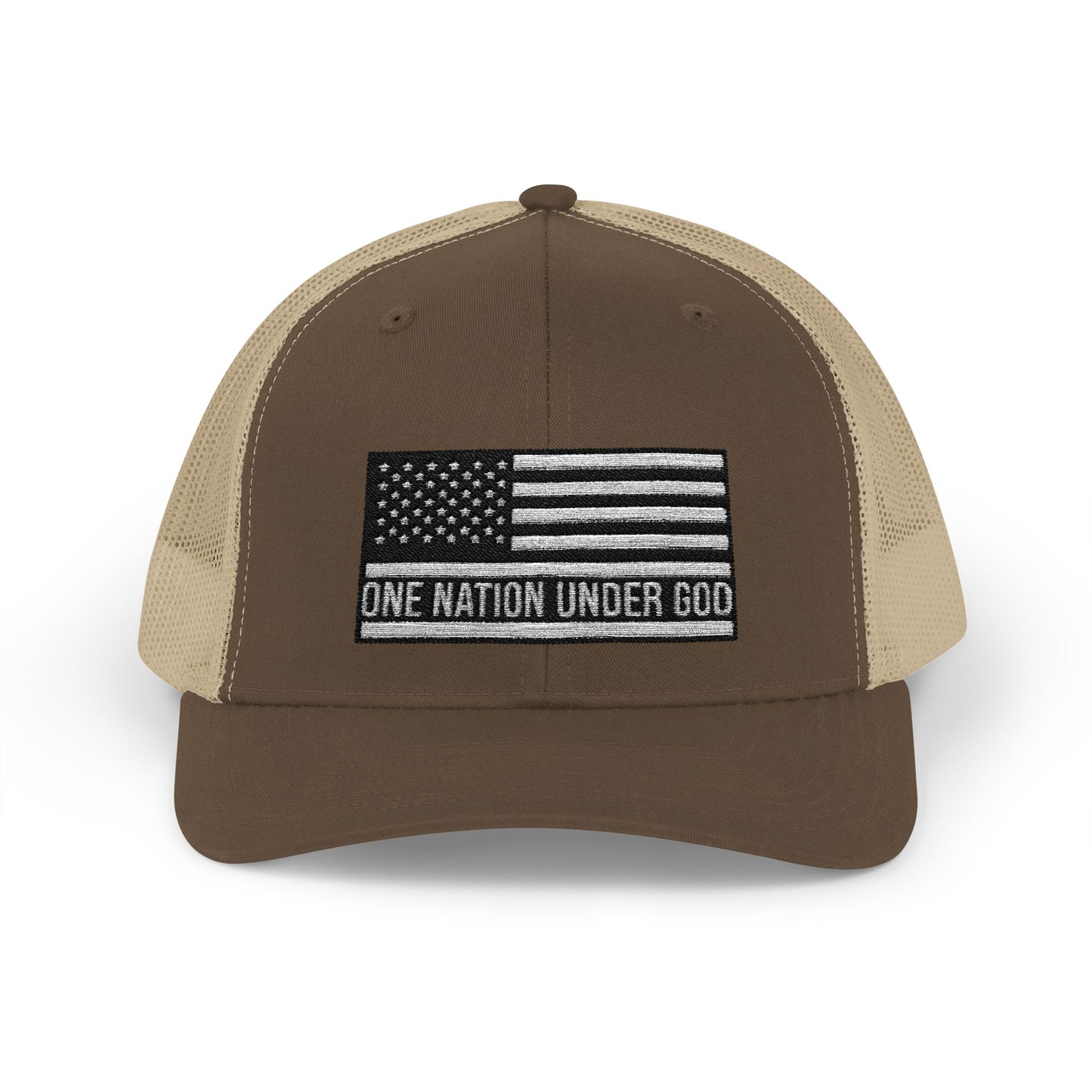 Rhinestone Cross Trucker Cap