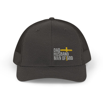 Rhinestone Cross Trucker Cap
