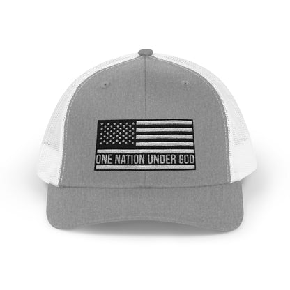 Rhinestone Cross Trucker Cap