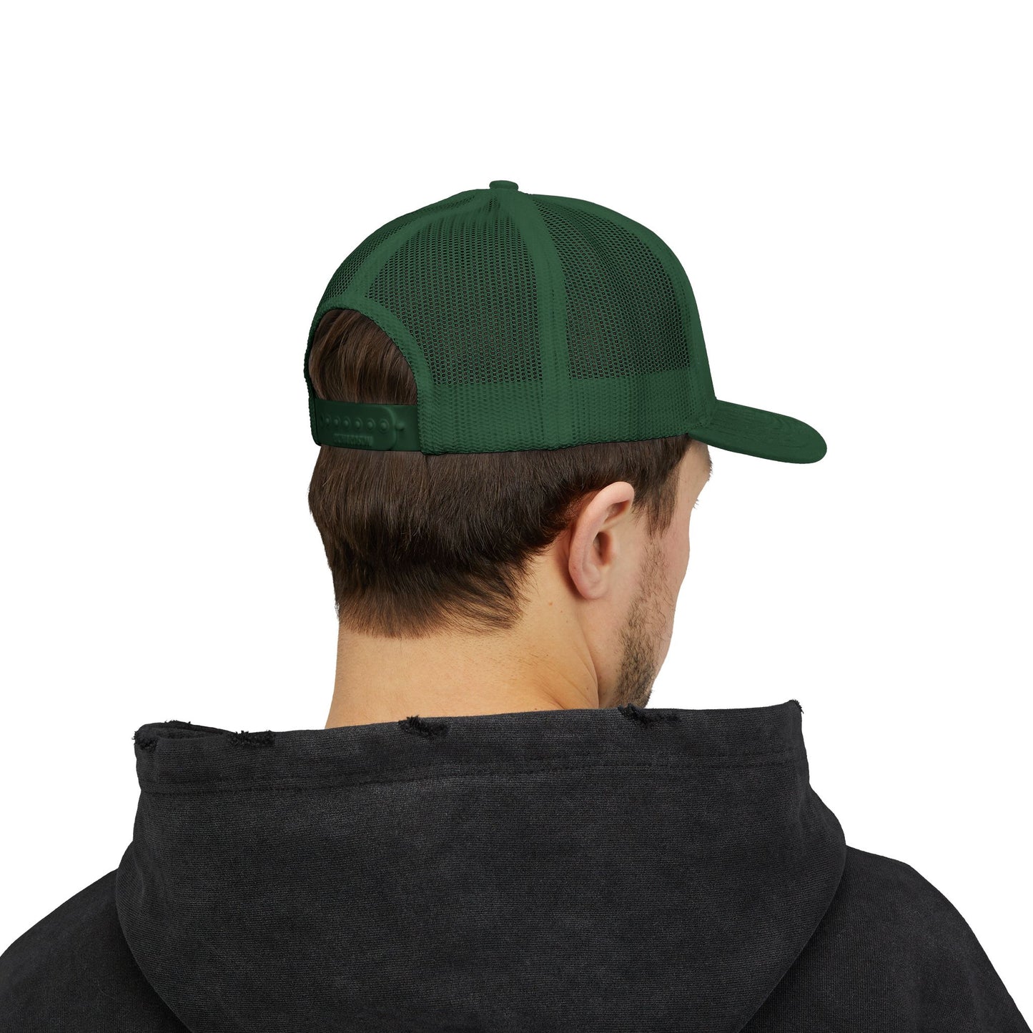 Rhinestone Cross Trucker Cap
