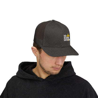 Dad, Husband, Man of God Snapback Trucker Hats
