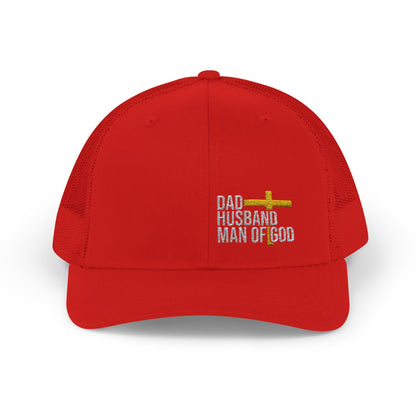 Rhinestone Cross Trucker Cap