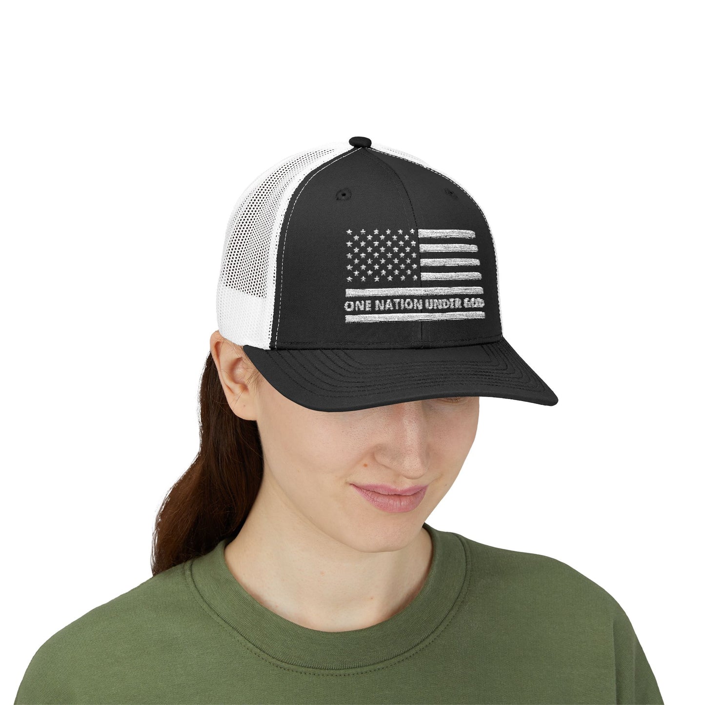 One Nation Under God Snapback Trucker Hats
