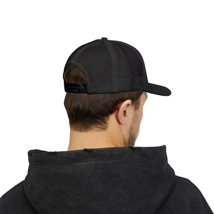 Rhinestone Cross Trucker Cap