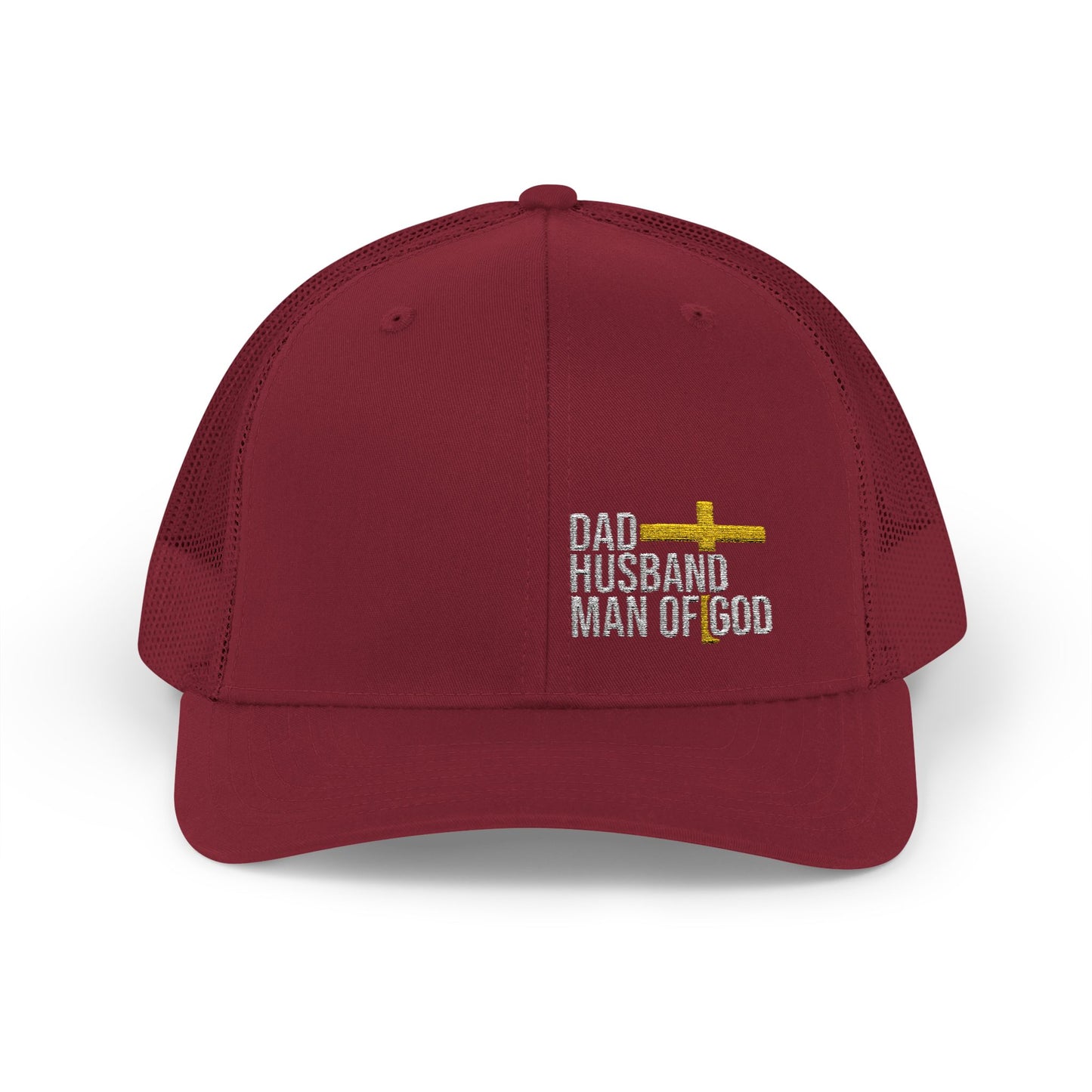 Rhinestone Cross Trucker Cap