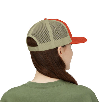 Rhinestone Cross Trucker Cap