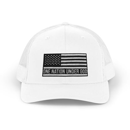 Rhinestone Cross Trucker Cap