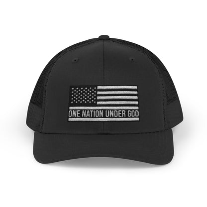 Rhinestone Cross Trucker Cap