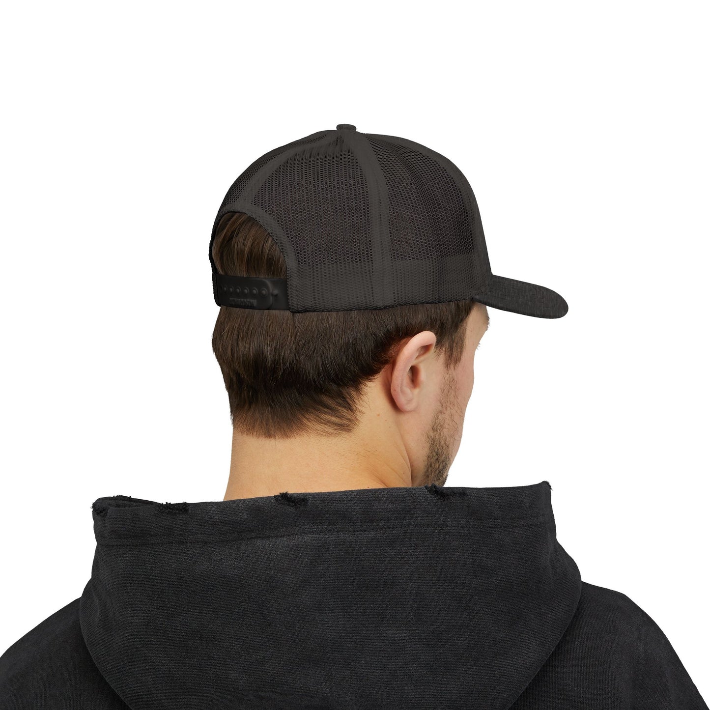 Rhinestone Cross Trucker Cap