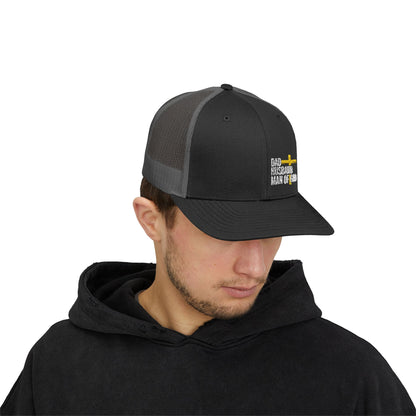 Rhinestone Cross Trucker Cap