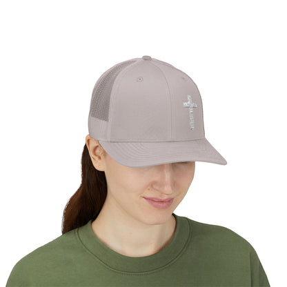 Rhinestone Cross Trucker Cap