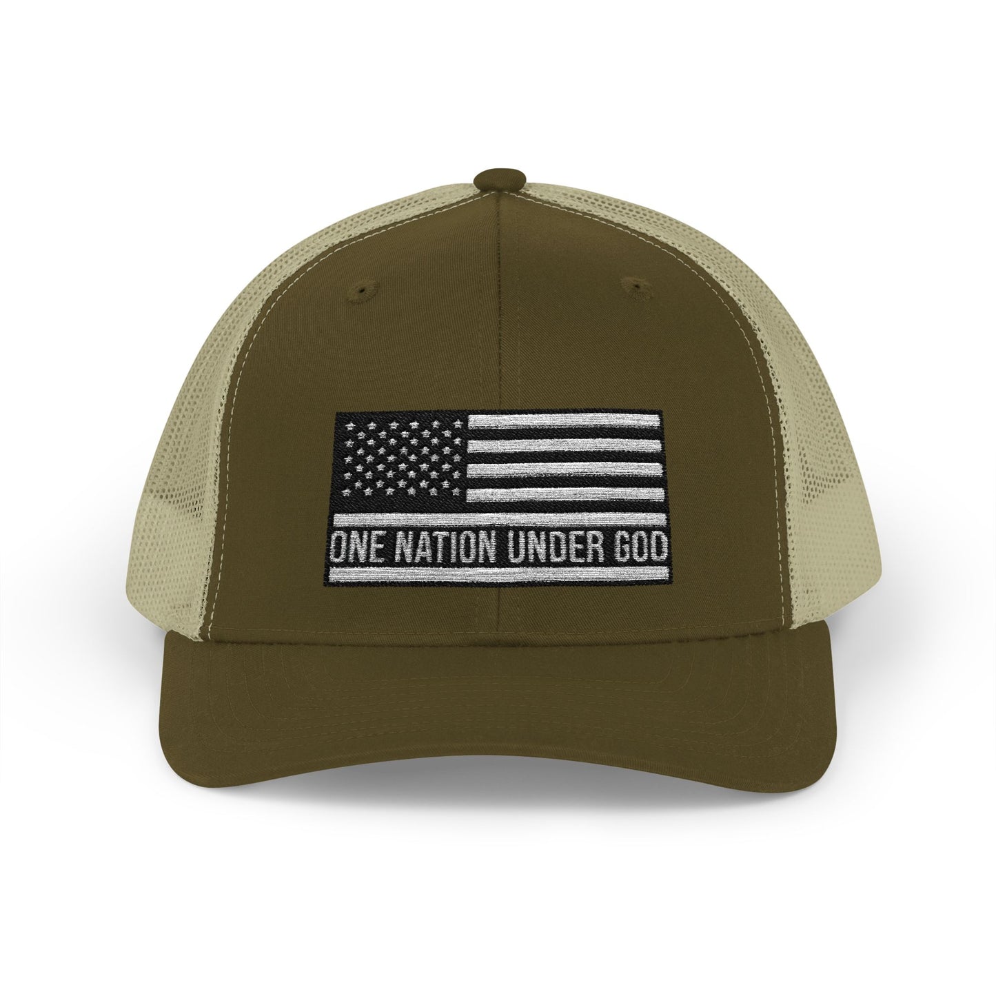 Rhinestone Cross Trucker Cap