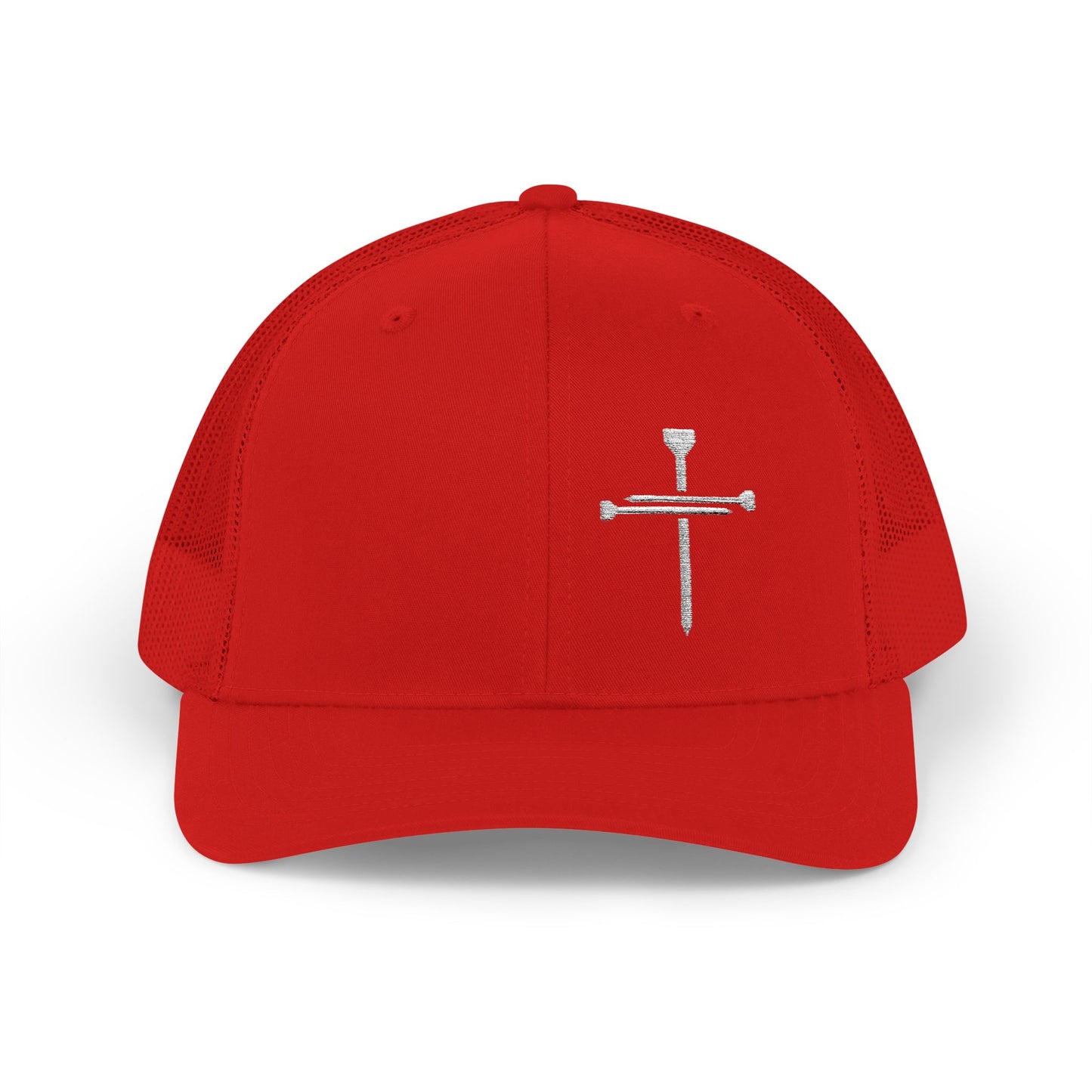 Rhinestone Cross Trucker Cap